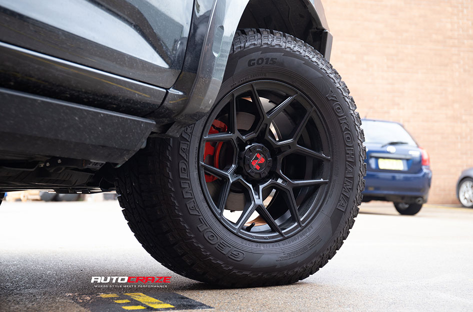 ISUZU DMAX NOMAD SABBATH MATTE BLACK 