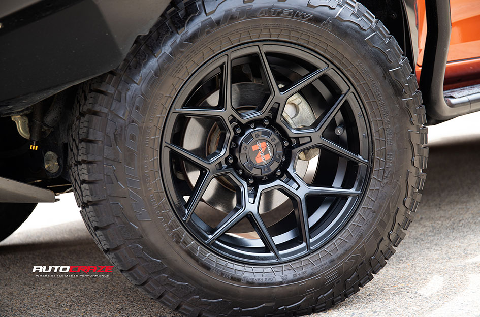 ISUZU DMAX NOMAD SABBATH MATTE BLACK 