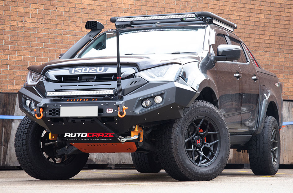 ISUZU DMAX NOMAD SABBATH MATTE BLACK 