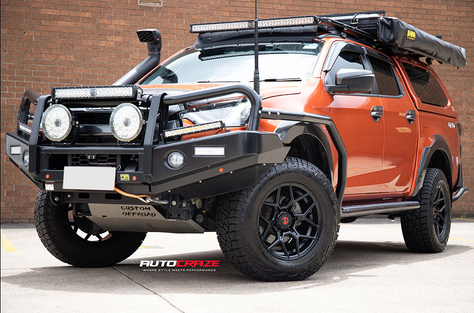 ISUZU DMAX NOMAD SABBATH MATTE BLACK 
