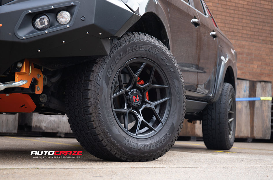 ISUZU DMAX NOMAD SABBATH MATTE BLACK 