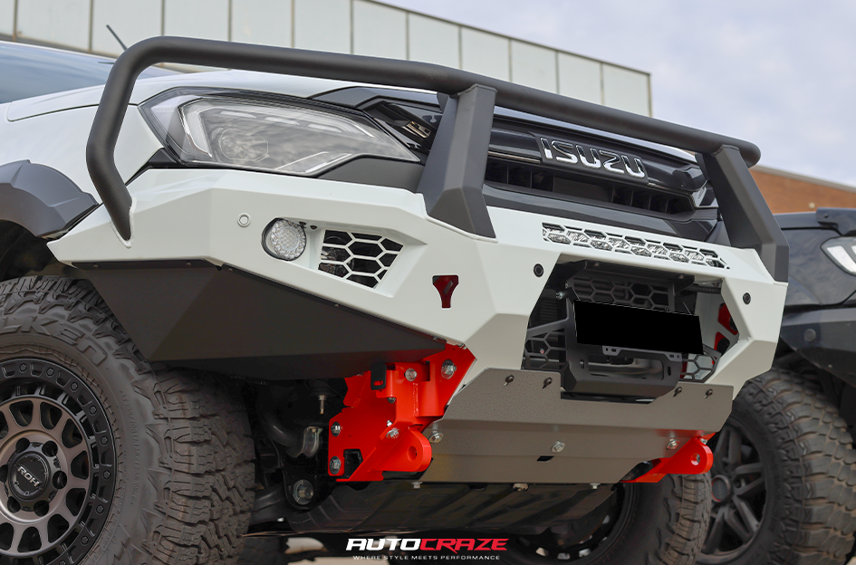 ISUZU DMAX ROH ASSAULT MATT BLACK WITH BLACK BOLTS AND GRAPHITE FACE