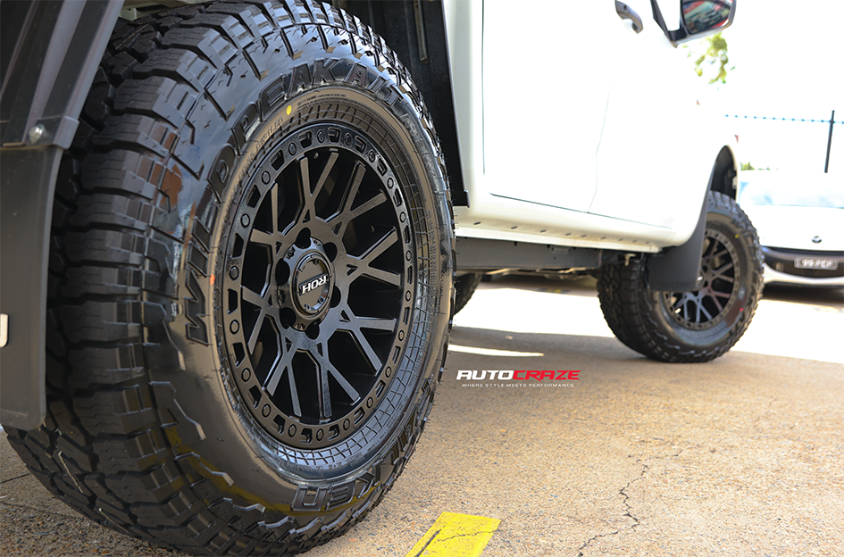 ISUZU DMAX ROH CRAWLER MATT BLACK
