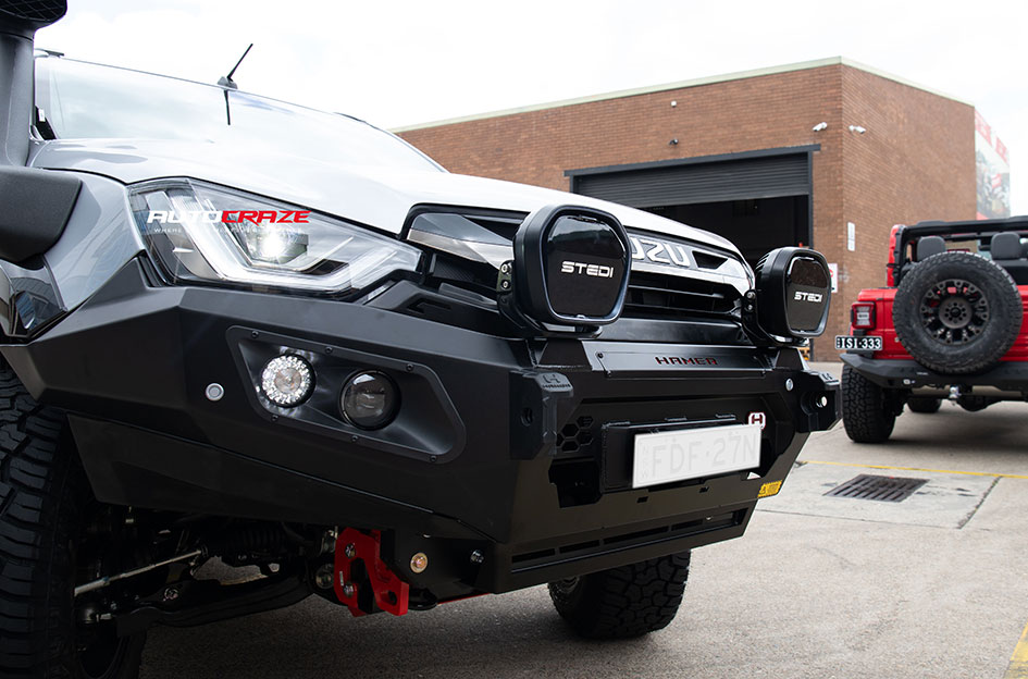 ISUZU DMAX ROH RAID MATTE GRAPHITE 