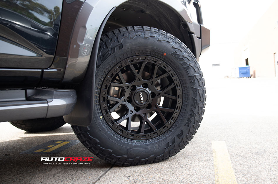 ISUZU DMAX ROH CRAWLER MATT BLACK 