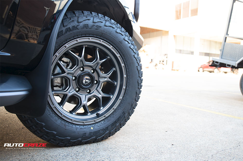 ISUZU MUX FUEL TECH MATTE ANTHRACITE