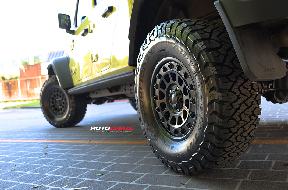 JEEP GLADIATOR BLACK RHINO OUTBACK MATTE BLACK