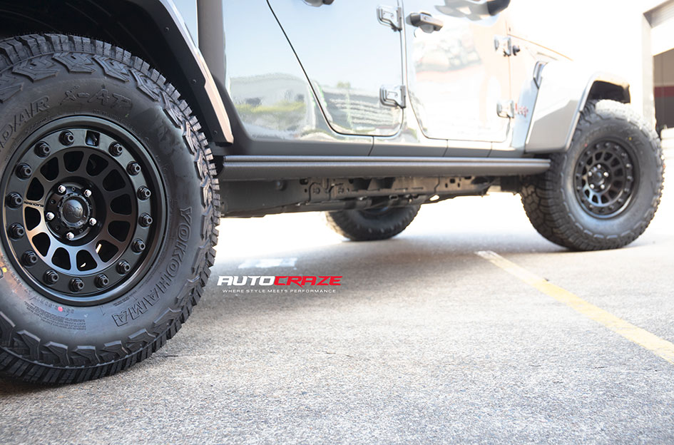 JEEP GLADIATOR BLACK RHINO OUTBACK MATTE BLACK