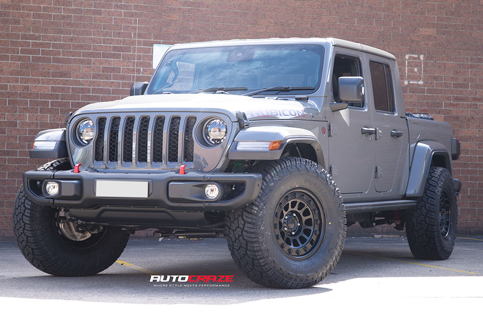 JEEP GLADIATOR BLACK RHINO OUTBACK MATTE BLACK