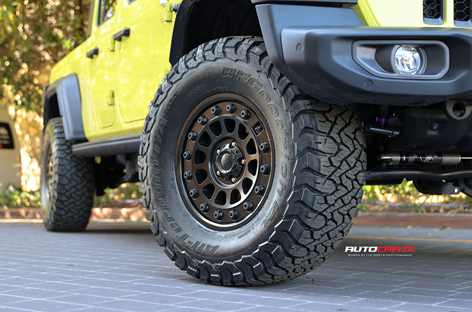 JEEP GLADIATOR BLACK RHINO OUTBACK MATTE BLACK