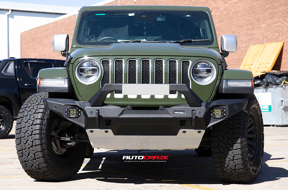 JEEP WRANGLER BLACK RHINO RAID MATTE BLACK