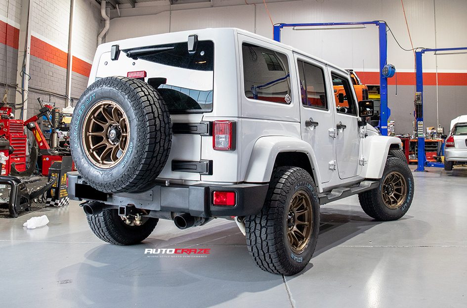 JEEP WRANGLER FUEL VARIANT MATTE BRONZE