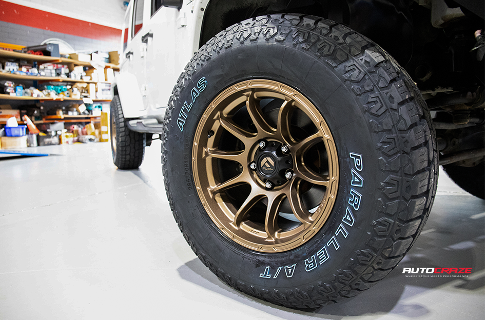 JEEP WRANGLER FUEL VARIANT MATTE BRONZE