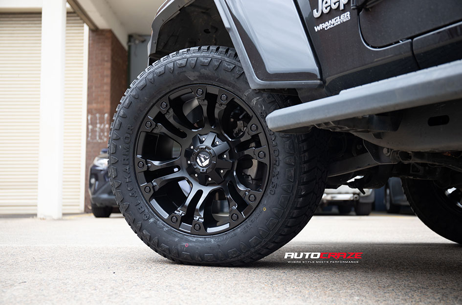 JEEP WRANGLER FUEL VAPOR MATTE BLACK 