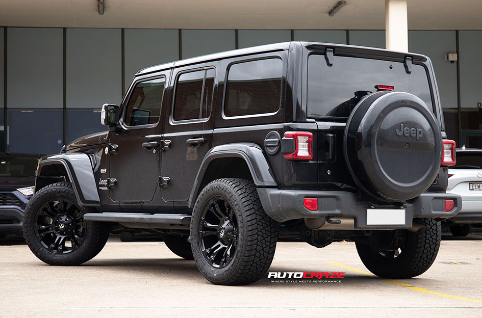JEEP WRANGLER FUEL VAPOR MATTE BLACK 