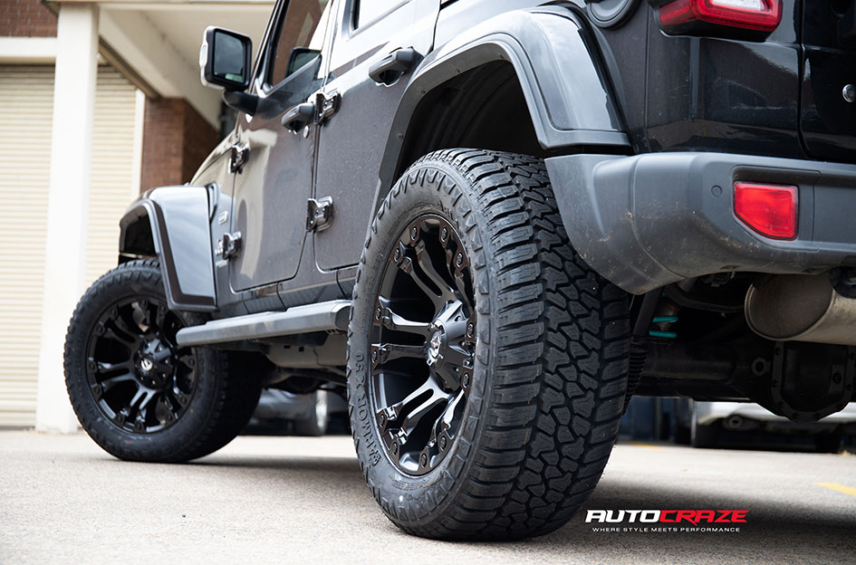 JEEP WRANGLER FUEL VAPOR MATTE BLACK 
