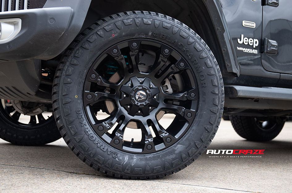 JEEP WRANGLER FUEL VAPOR MATTE BLACK 