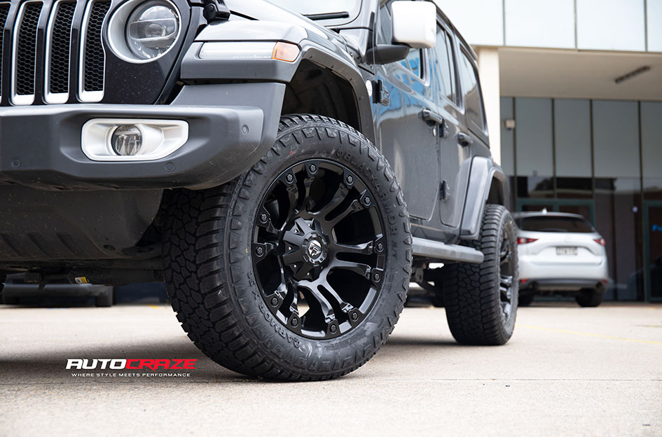 JEEP WRANGLER FUEL VAPOR MATTE BLACK 