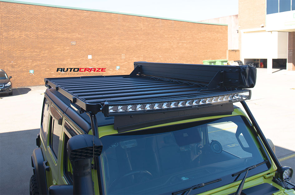 JEEP WRANGLER KMC RECON GLOSS BLACK MACHINED RED TINT