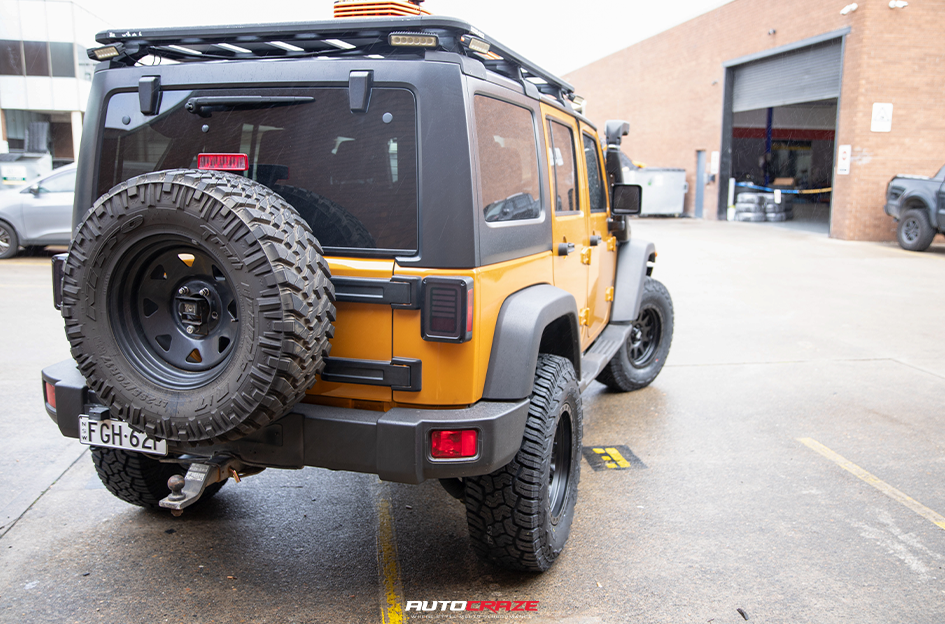 JEEP WRANGLER KING HURRICANE SATIN BLACK