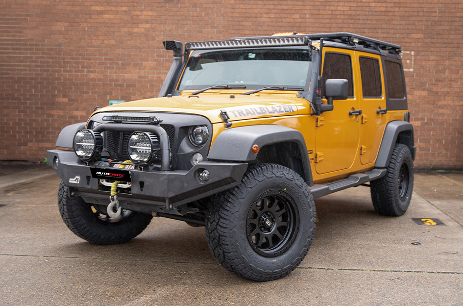 JEEP WRANGLER KING HURRICANE SATIN BLACK