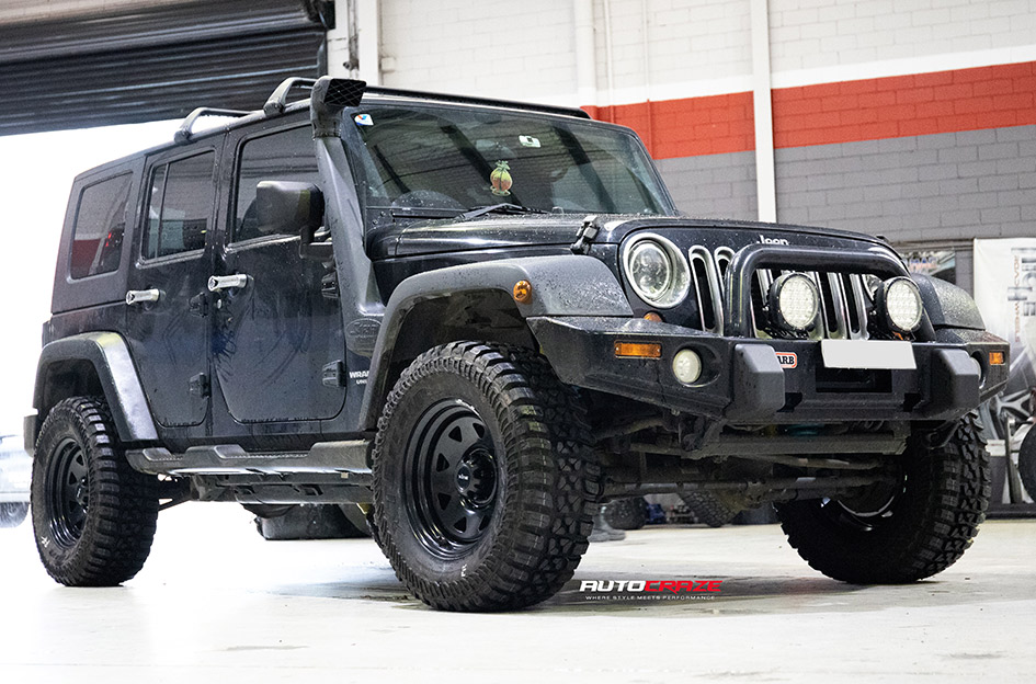 JEEP WRANGLER KING TERRA BLACK 