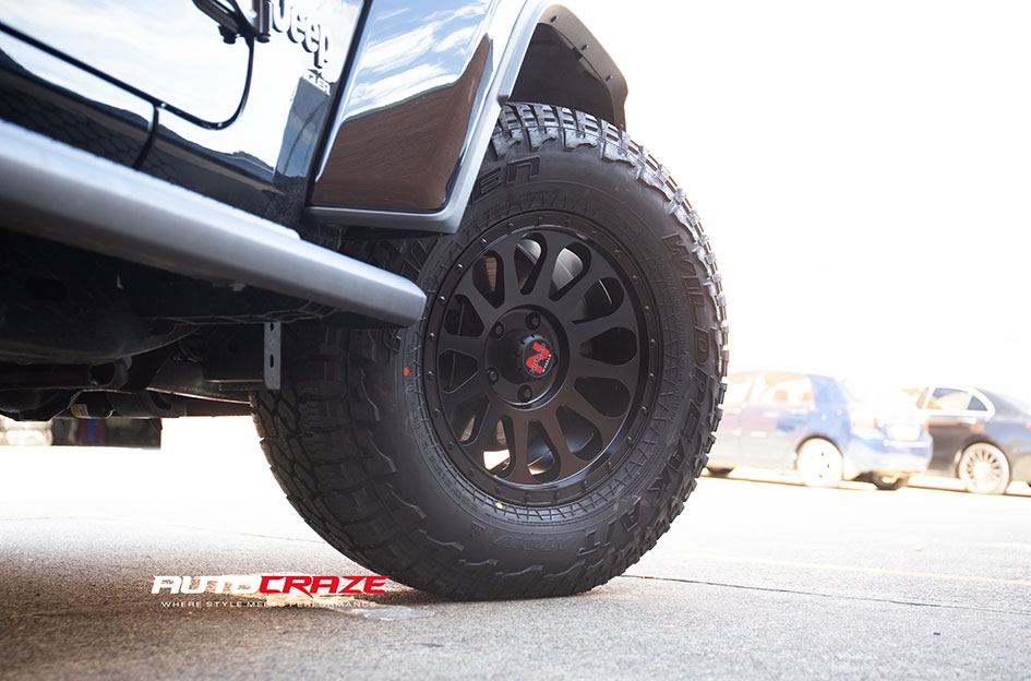 JEEP WRANGLER NOMAD VICTIM MATTE BLACK 