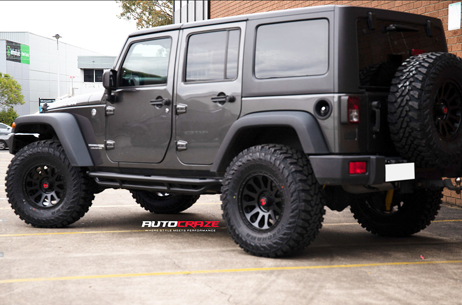 JEEP WRANGLER NOMAD VICTIM MATTE BLACK 