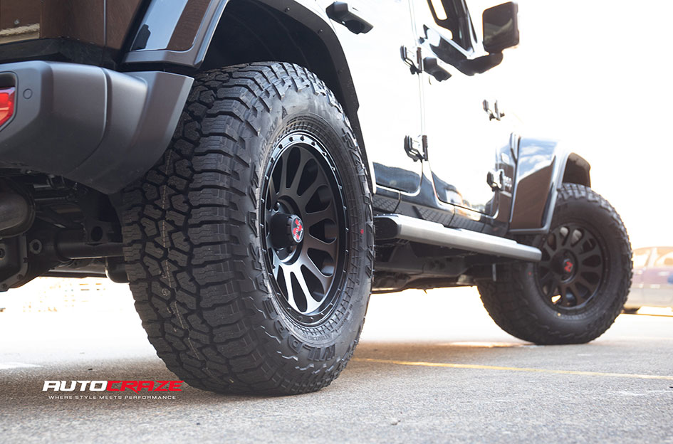 JEEP WRANGLER NOMAD VICTIM MATTE BLACK 