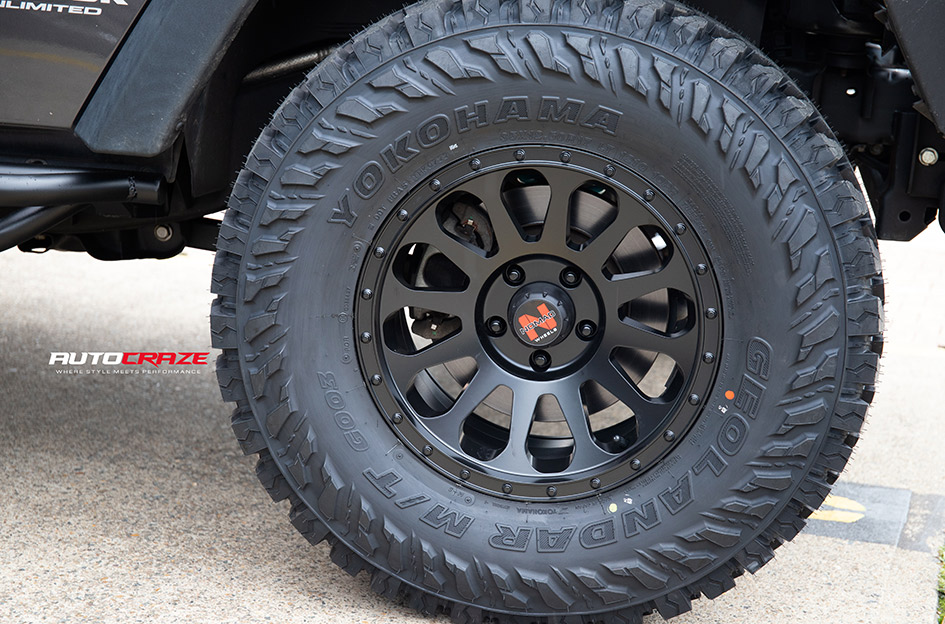 JEEP WRANGLER NOMAD VICTIM MATTE BLACK 