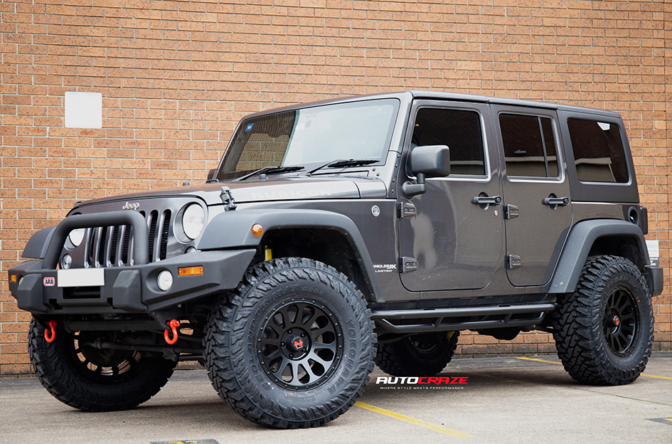 JEEP WRANGLER NOMAD VICTIM MATTE BLACK 