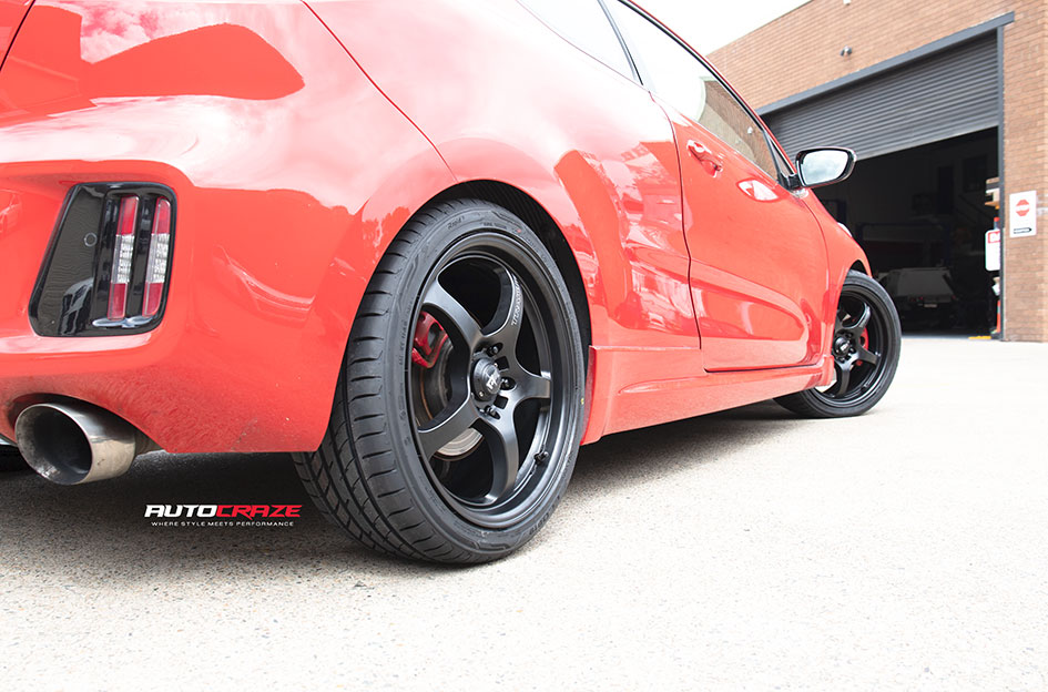 KIA CEED MOTEGI MR131 SATIN BLACK