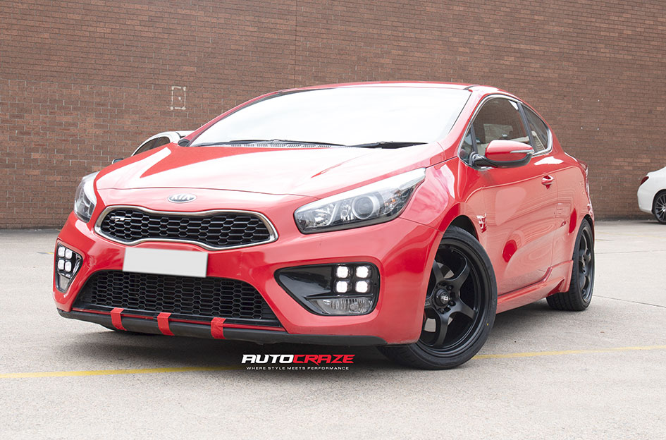 KIA CEED MOTEGI MR131 SATIN BLACK