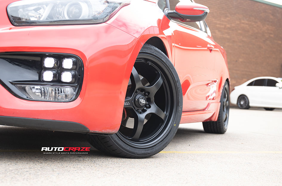 KIA CEED MOTEGI MR131 SATIN BLACK