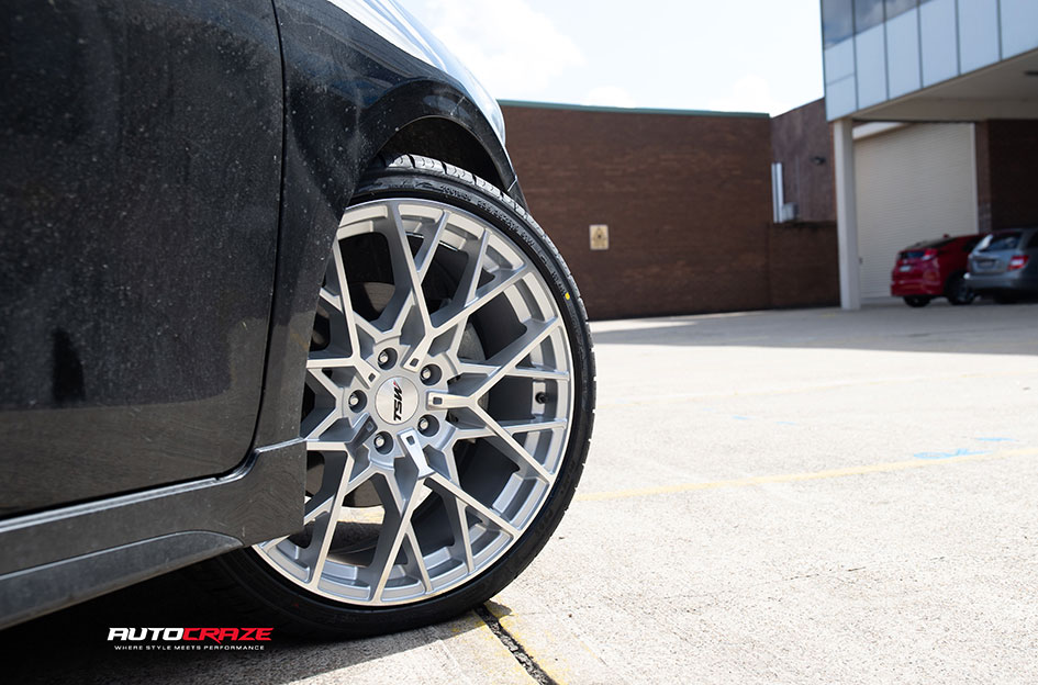 KIA CERATO TSW SEBRING SILVER MACHINED FACE