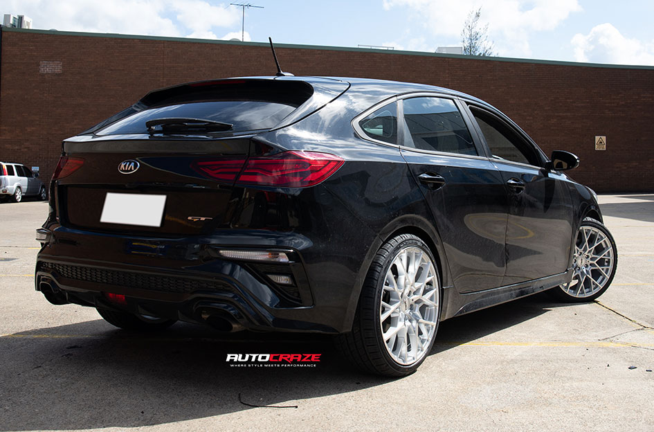 KIA CERATO TSW SEBRING SILVER MACHINED FACE