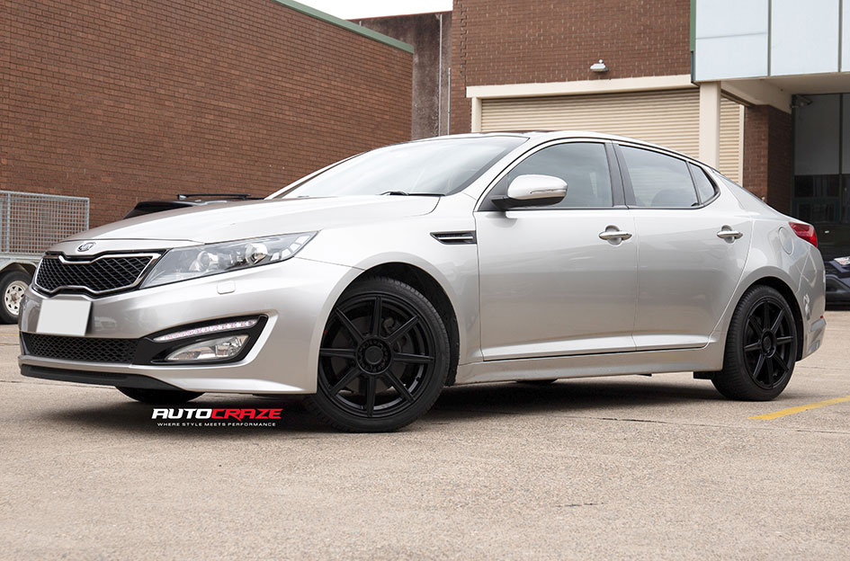 KIA OPTIMA MOTEGI MR142 SATIN BLACK