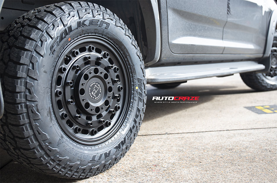 LDV T60 BLACK RHINO ARSENAL MATTE BLACK