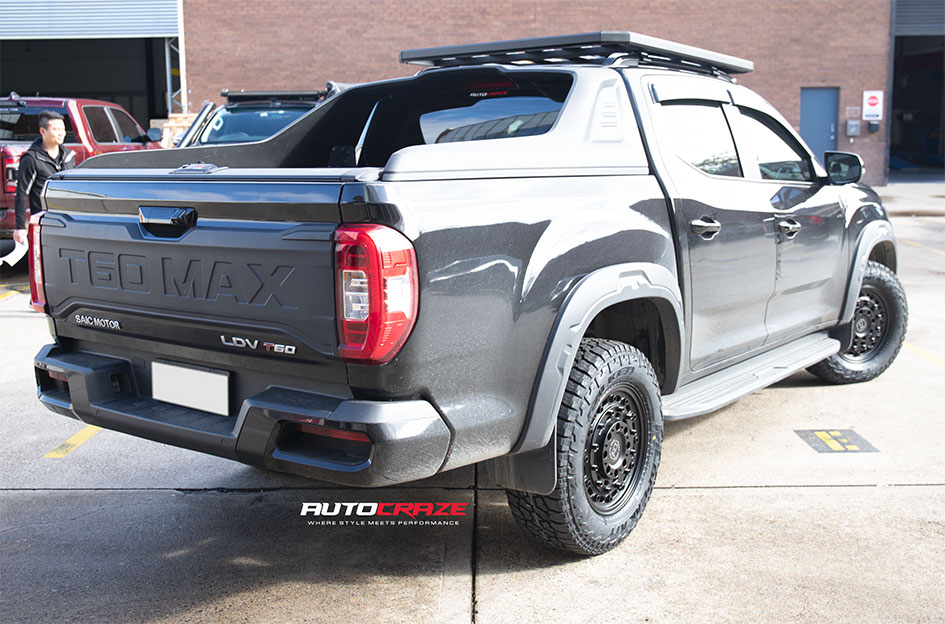 LDV T60 BLACK RHINO ARSENAL MATTE BLACK