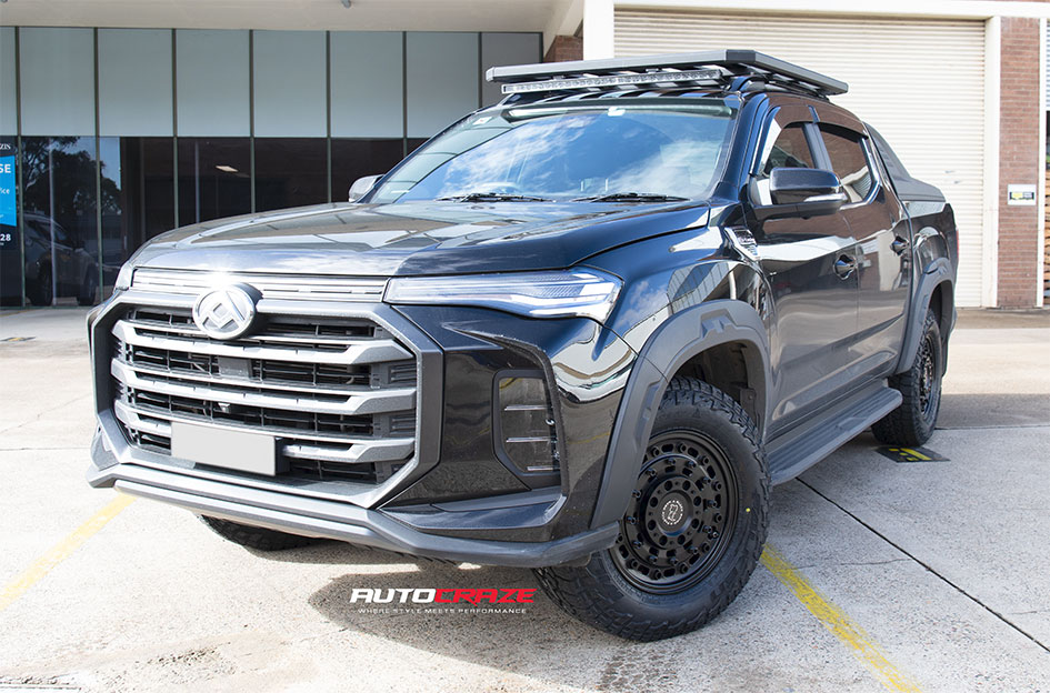 LDV T60 BLACK RHINO ARSENAL MATTE BLACK