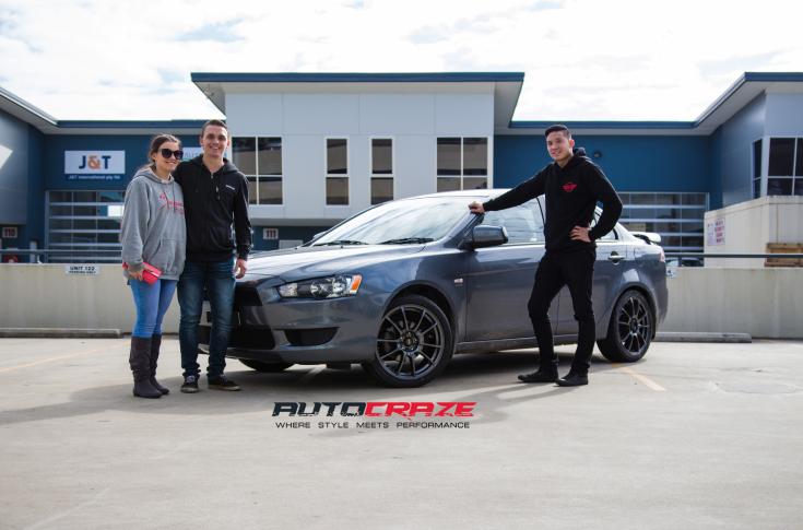 MITSUBISHI LANCER CHALLENGE GUN METALLIC MATTE