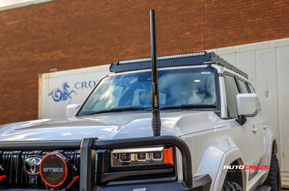 TOYOTA LANDCRUISER PRADO 250 ROH RAID MATTE BLACK