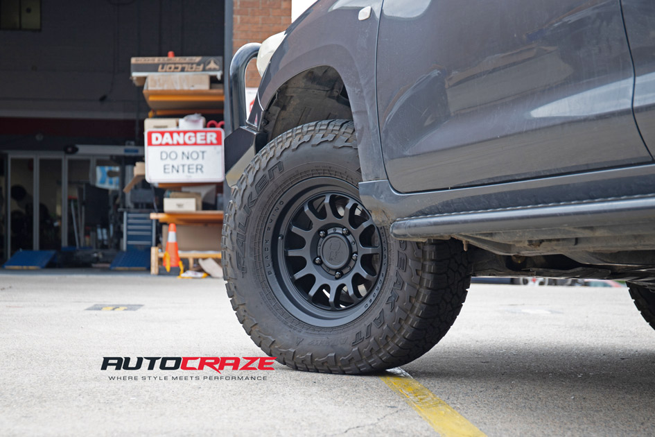 Toyota Landcruiser 200 Series Black Rhino Rapid Wheels