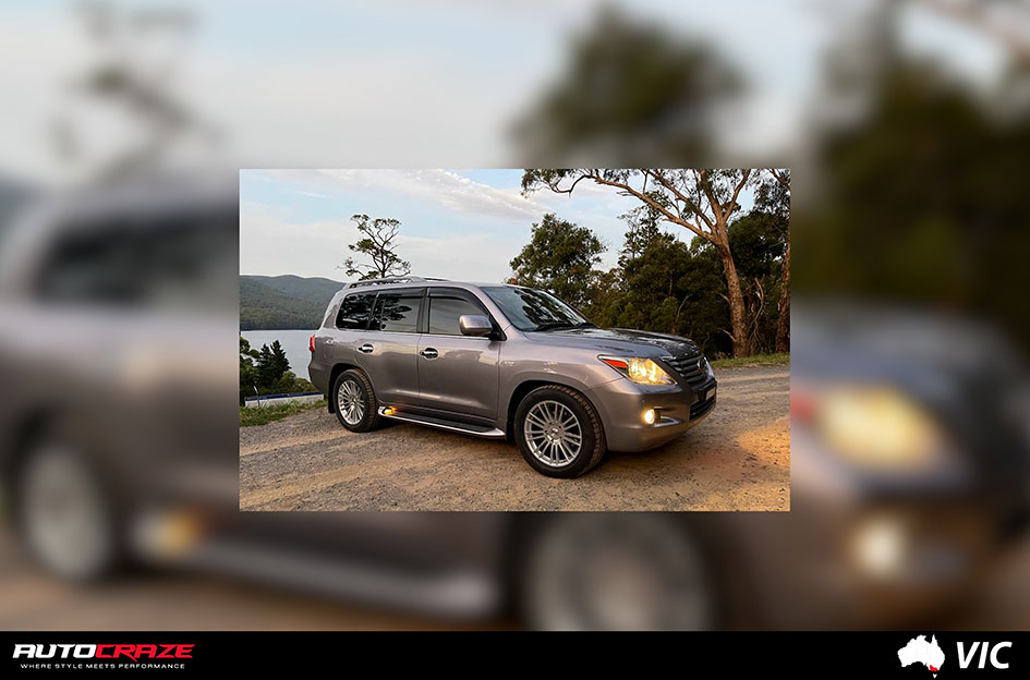 LEXUS LX BLACK RHINO KRUGER GLOSS GUNMETAL 