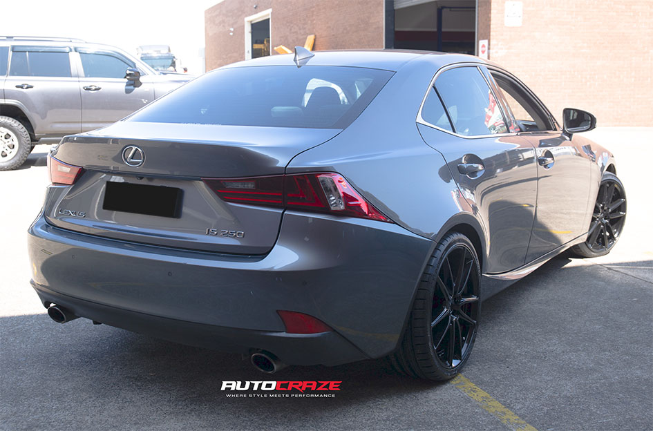 LEXUS IS250 NICHE DFS GLOSS BLACK