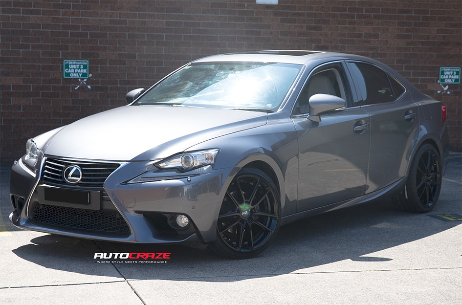 LEXUS IS250 NICHE DFS GLOSS BLACK