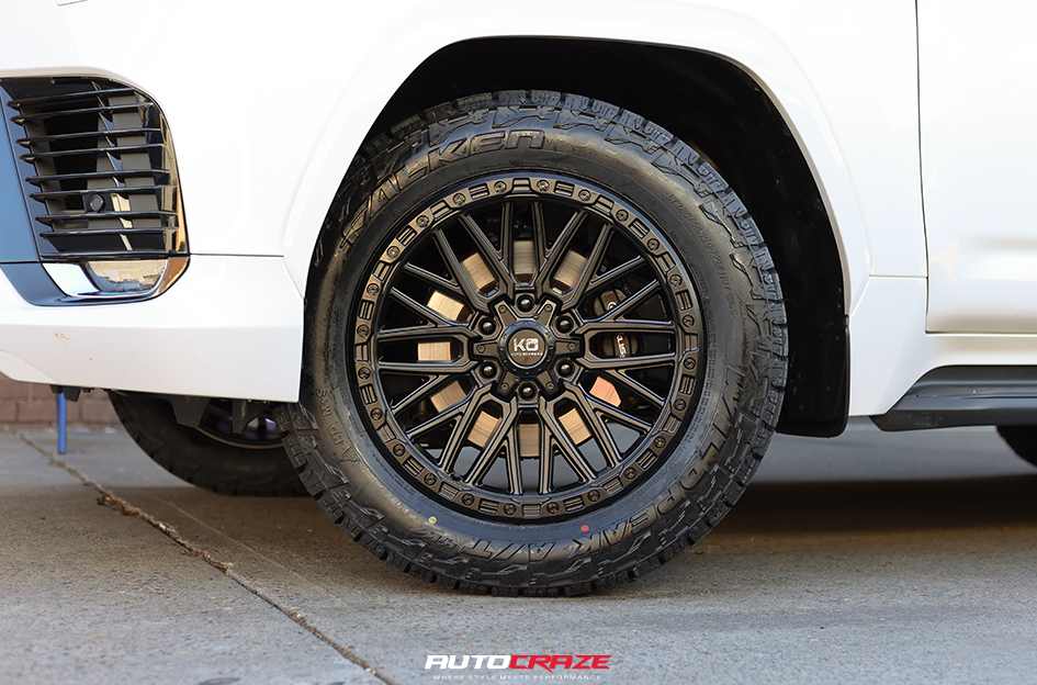 LEXUS LX600 KING DECEIT SATIN BLACK