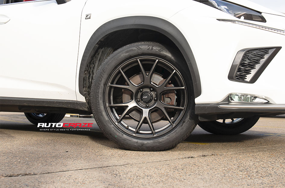 LEXUS NX300 KONIG AMPLIFORM DARK METALLIC GRAPHITE