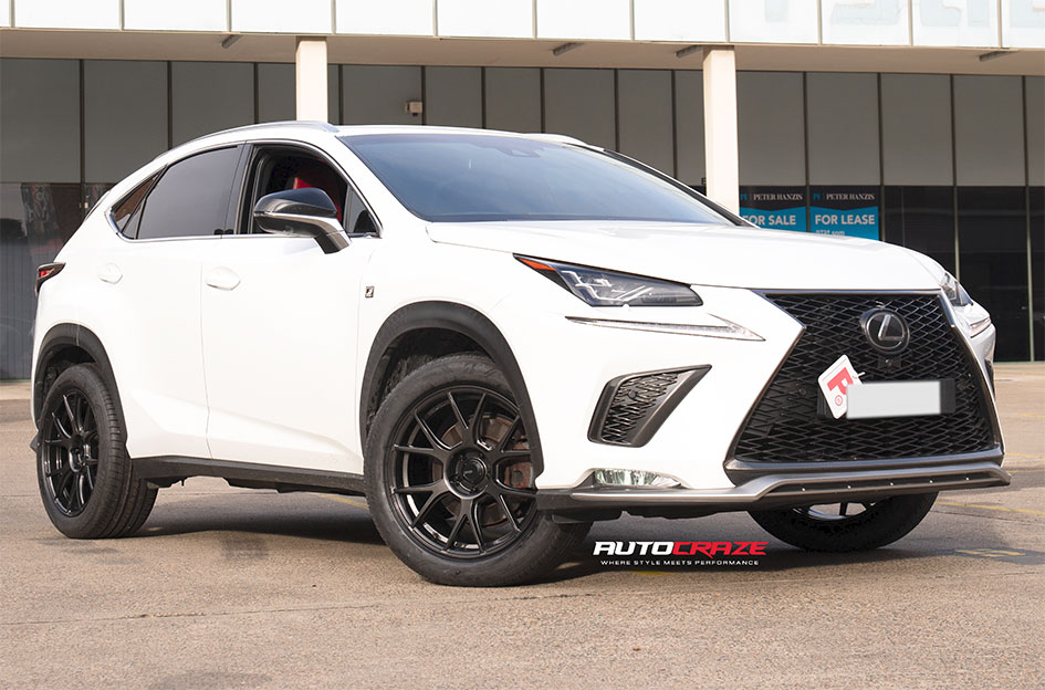 LEXUS NX300 KONIG AMPLIFORM DARK METALLIC GRAPHITE