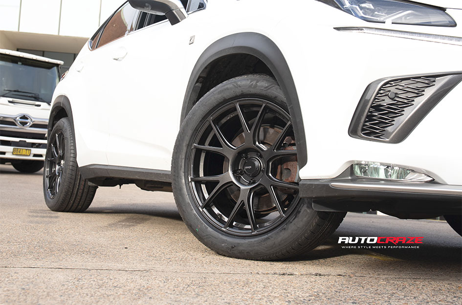 LEXUS NX300 KONIG AMPLIFORM DARK METALLIC GRAPHITE